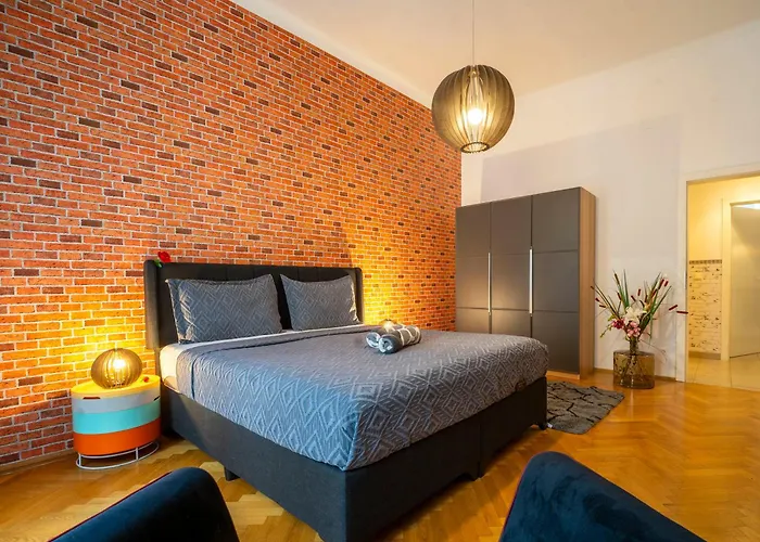 2 Bedroom For 6 Near Augarten, Donaukanal&u2 Taborstraße * Wien