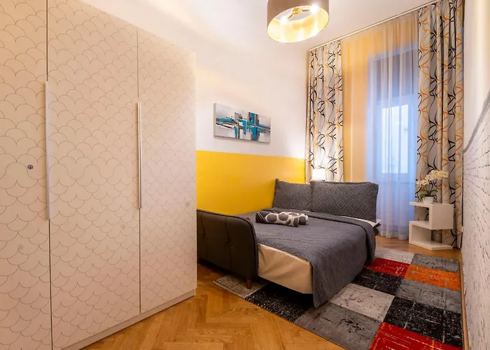 2 Bedroom For 6 Near Augarten, Donaukanal&u2 Taborstraße Apartment Wien