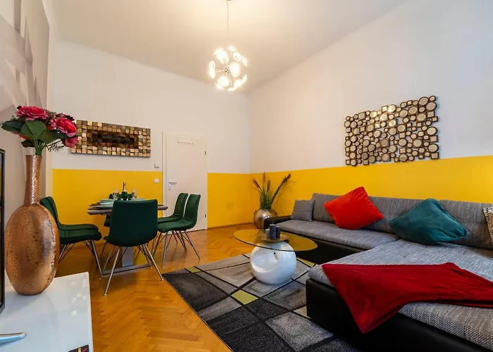 2 Bedroom For 6 Near Augarten, Donaukanal&u2 Taborstraße Wien